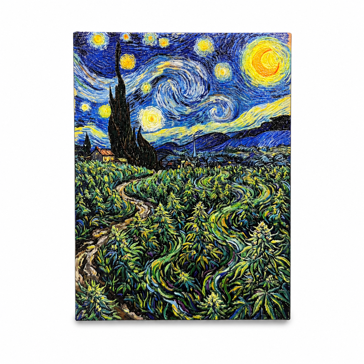 Canvas · A5 · +0.6 mm raised texture