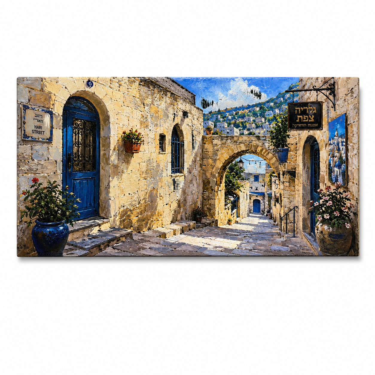 Canvas · 40 x 20 cm · +0.8 mm raised texture